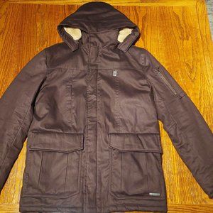 Hemp hoodlamb jacket